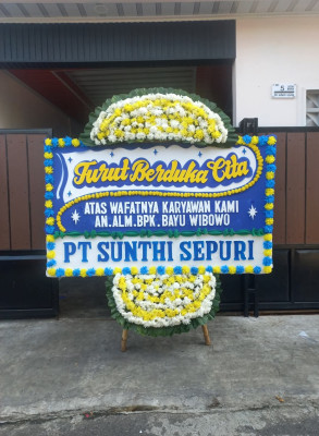 Papan Bunga Duka di Pakuan